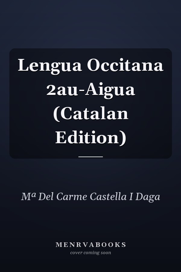 Lengua Occitana 2au-Aigua (Catalan Edition)