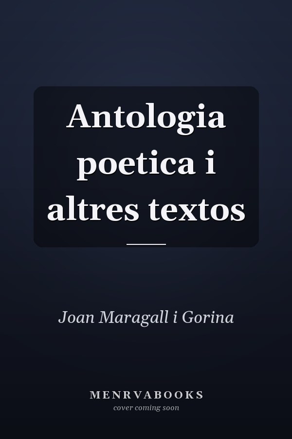 Antologia poetica i altres textos