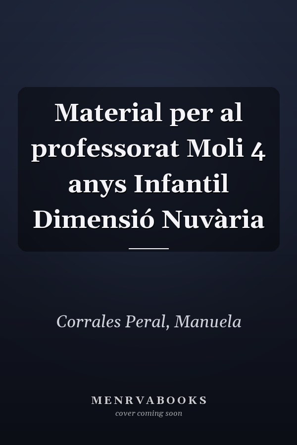 Material per al professorat Moli 4 anys Infantil Dimensió Nuvària
