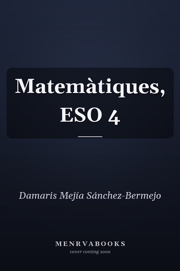 Matemàtiques, ESO 4
