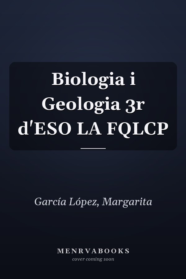 Biologia i Geologia 3r d'ESO LA FQLCP