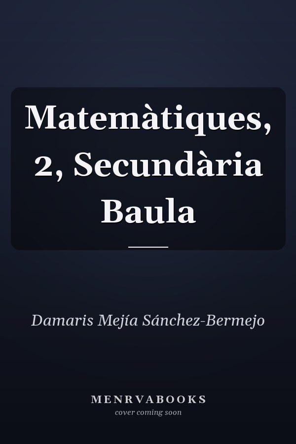 Matemàtiques, 2, Secundària Baula