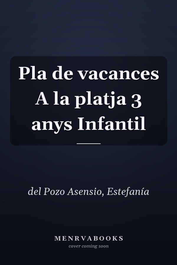 Pla de vacances A la platja 3 anys Infantil