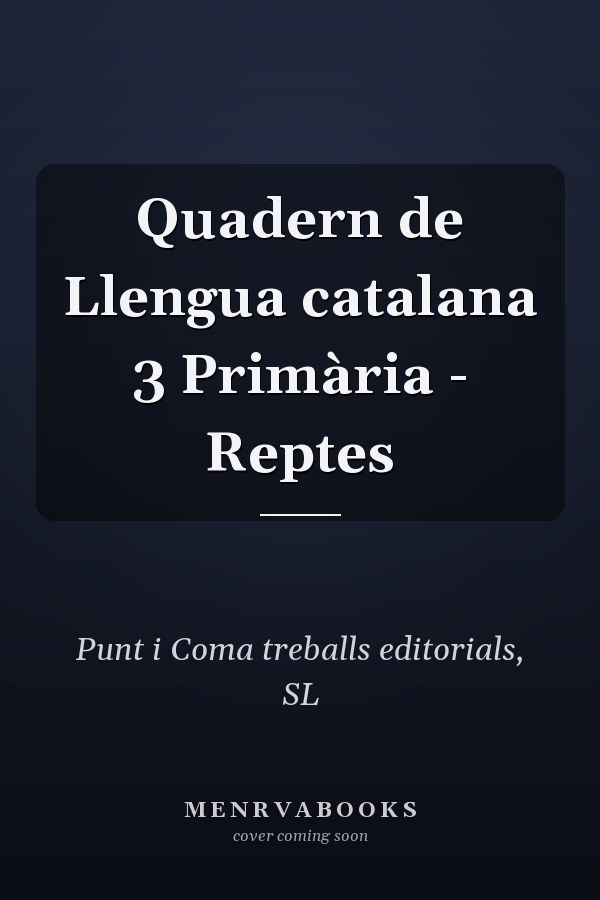 Quadern de Llengua catalana 3 Primària - Reptes