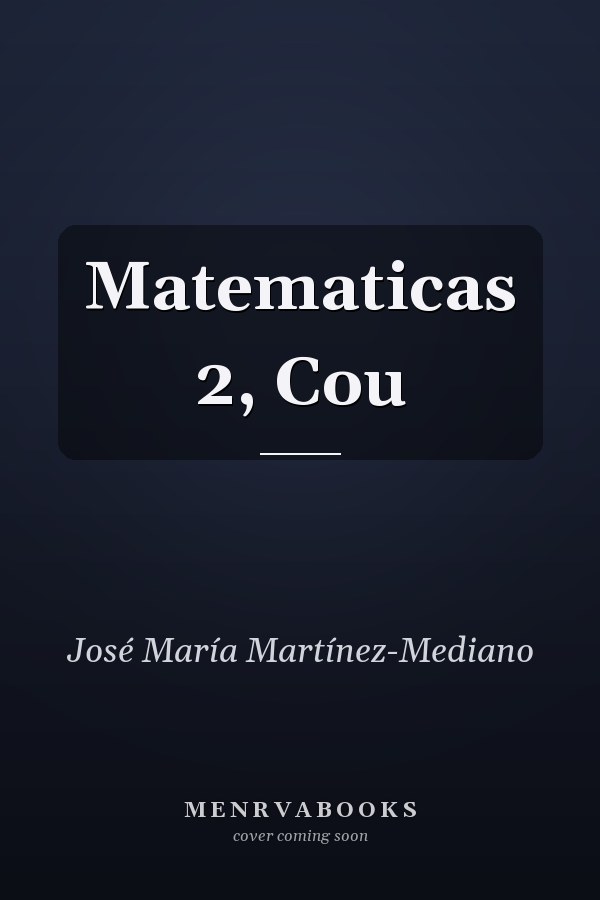 Matematicas 2, Cou