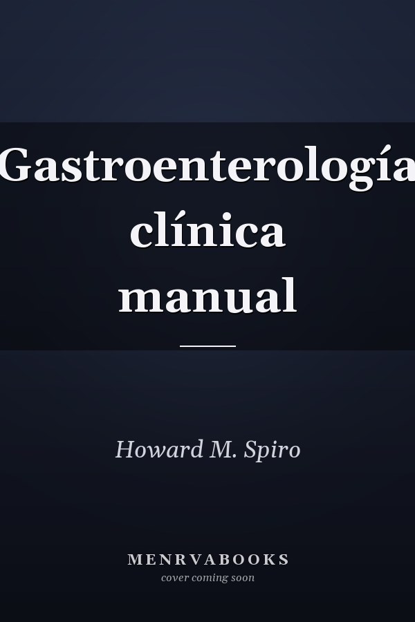 Gastroenterología clínica manual