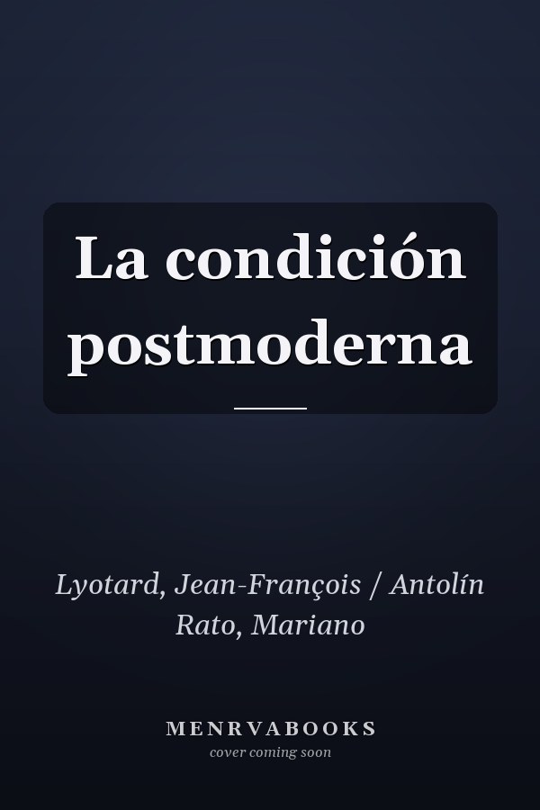 La condición postmoderna