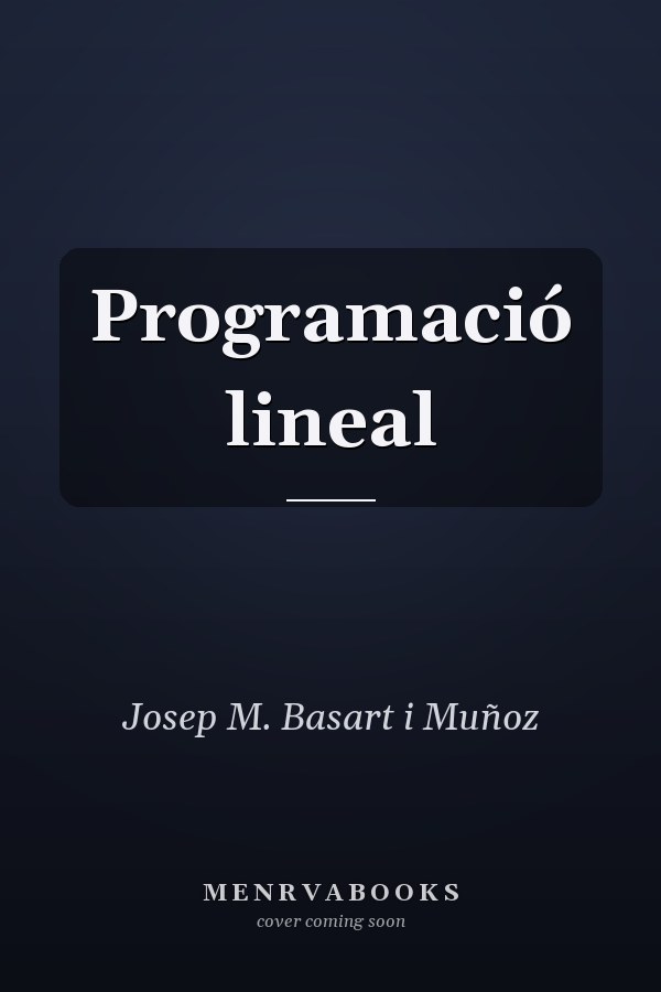 Programació lineal
