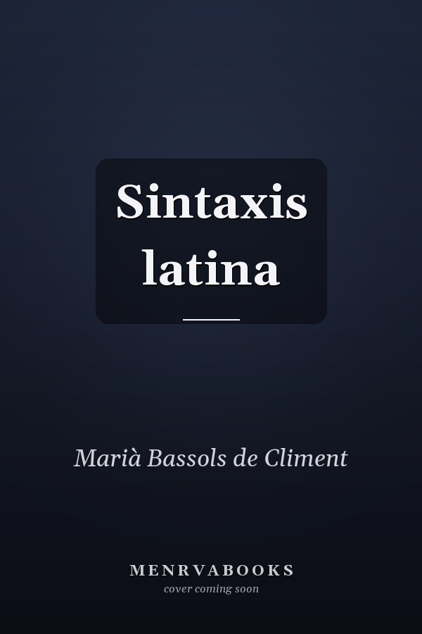 Sintaxis latina