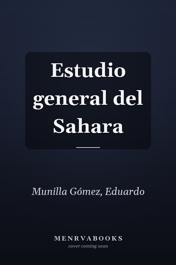 Estudio general del Sahara