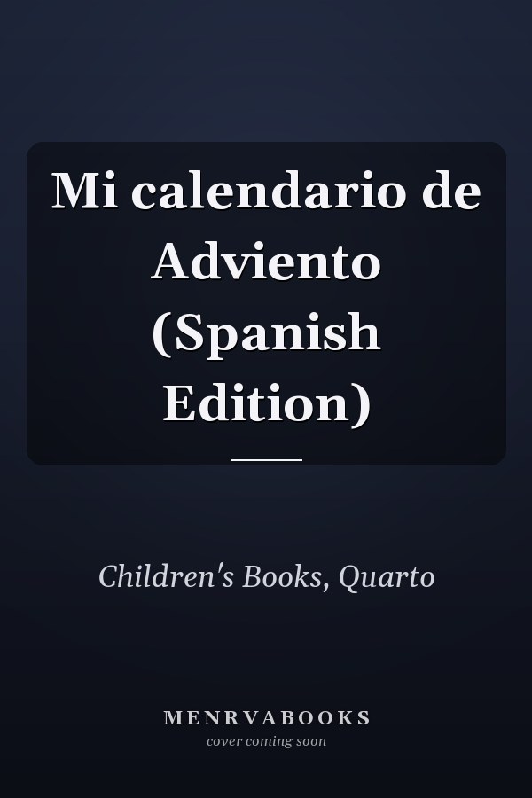 Mi calendario de Adviento (Spanish Edition)