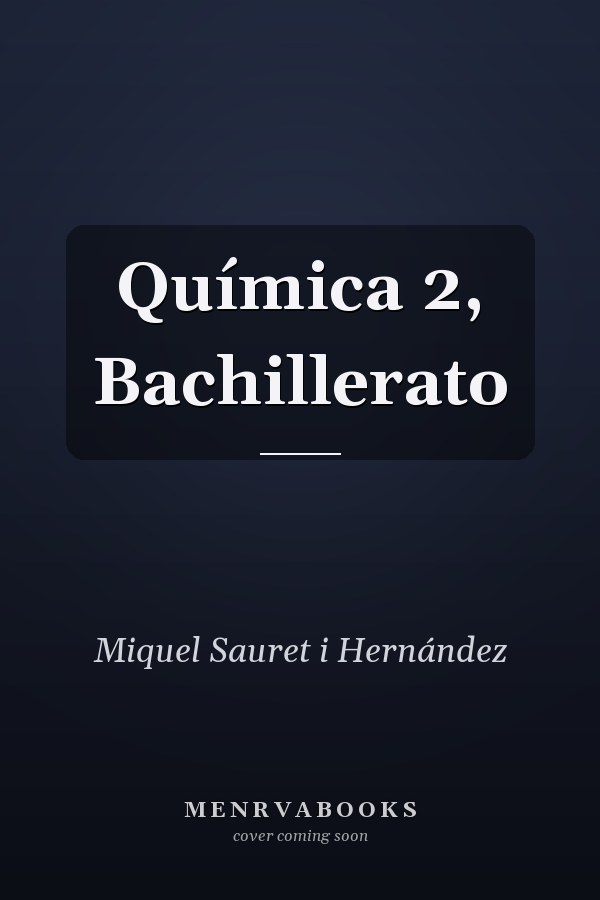 Química 2, Bachillerato