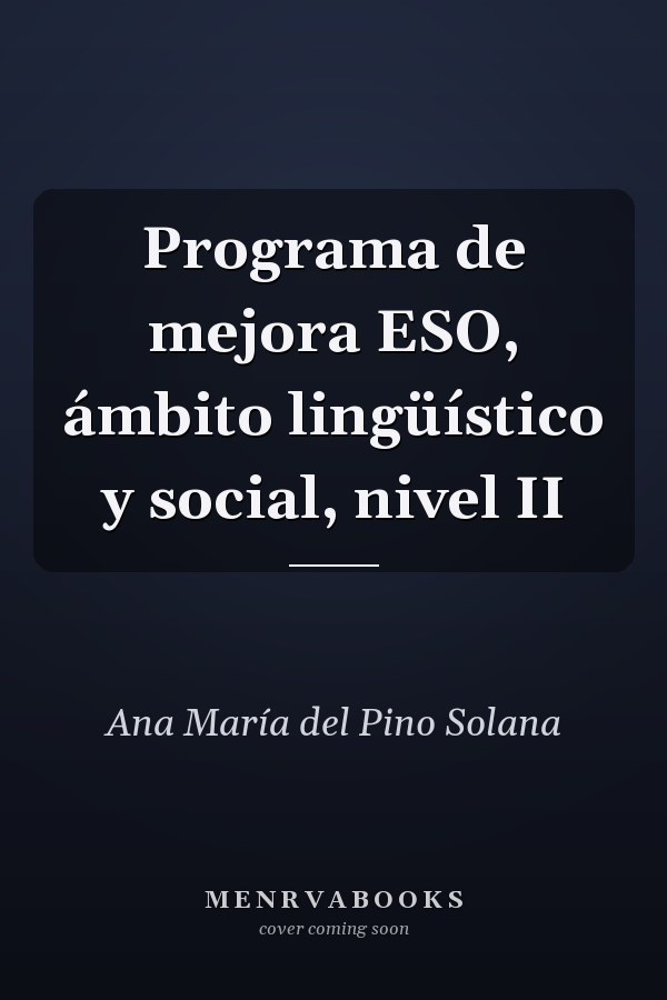 Programa de mejora ESO, ámbito lingüístico y social, nivel II
