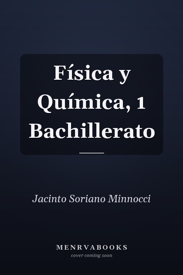 Física y Química, 1 Bachillerato