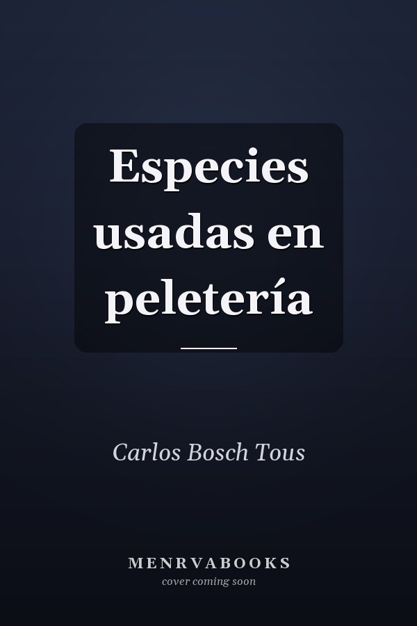 Especies usadas en peletería