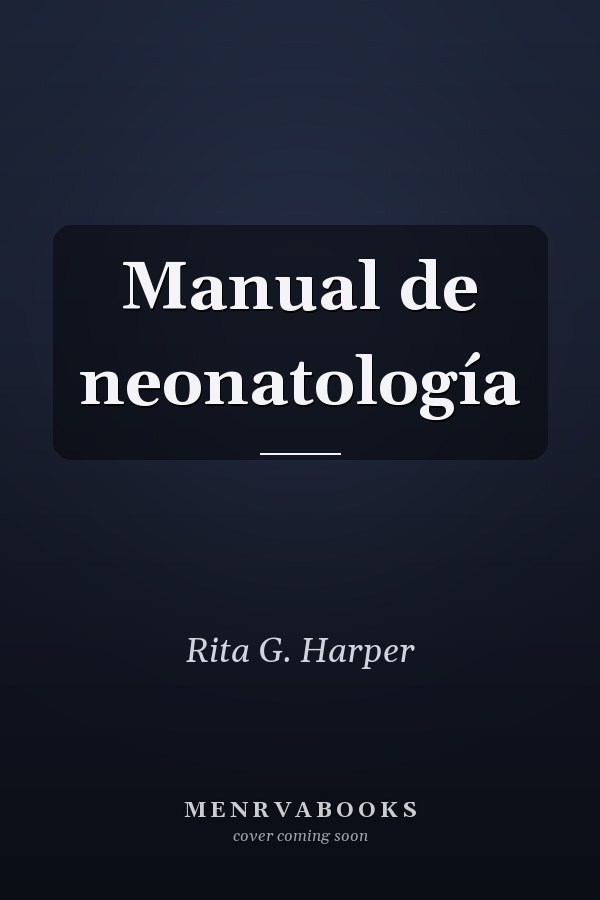 Manual de neonatología
