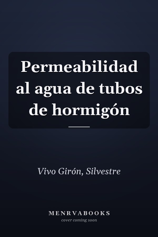 Permeabilidad al agua de tubos de hormigón
