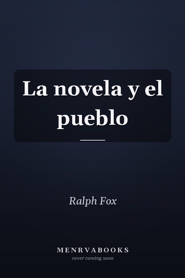 La novela y el pueblo