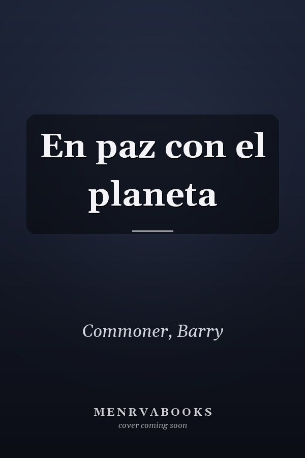 En paz con el planeta