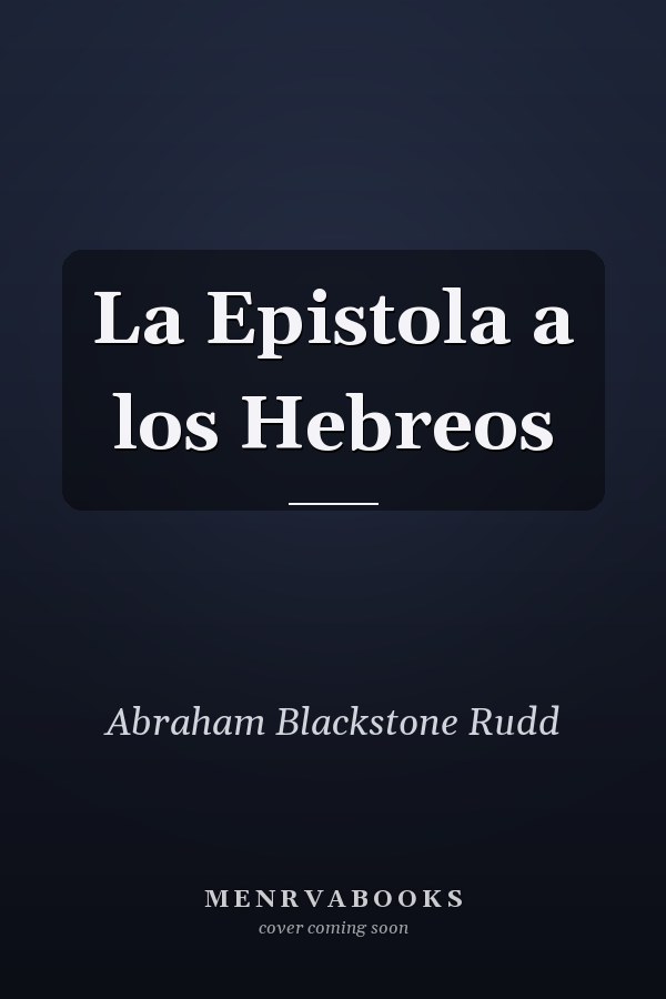 La Epistola a los Hebreos