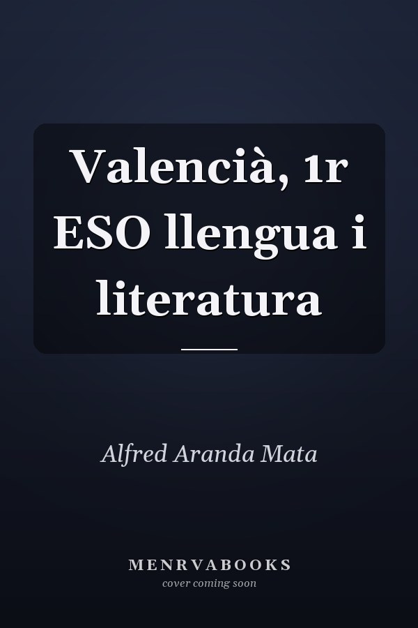 Valencià, 1r ESO llengua i literatura