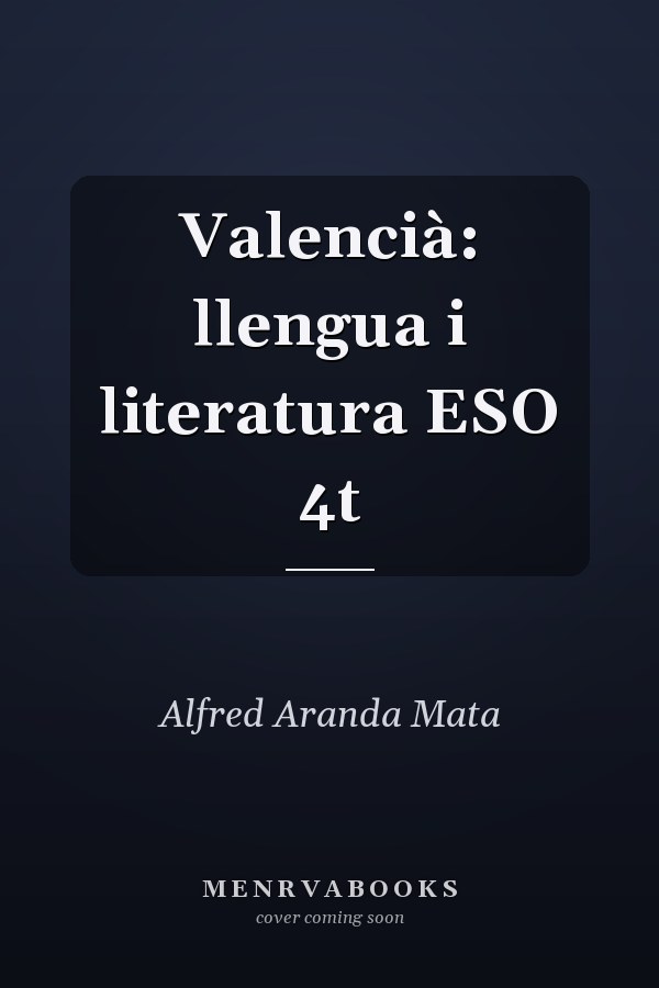 Valencià: llengua i literatura ESO 4t