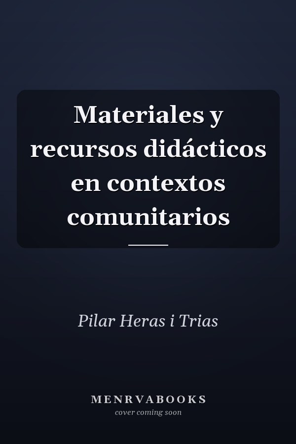 Materiales y recursos didácticos en contextos comunitarios
