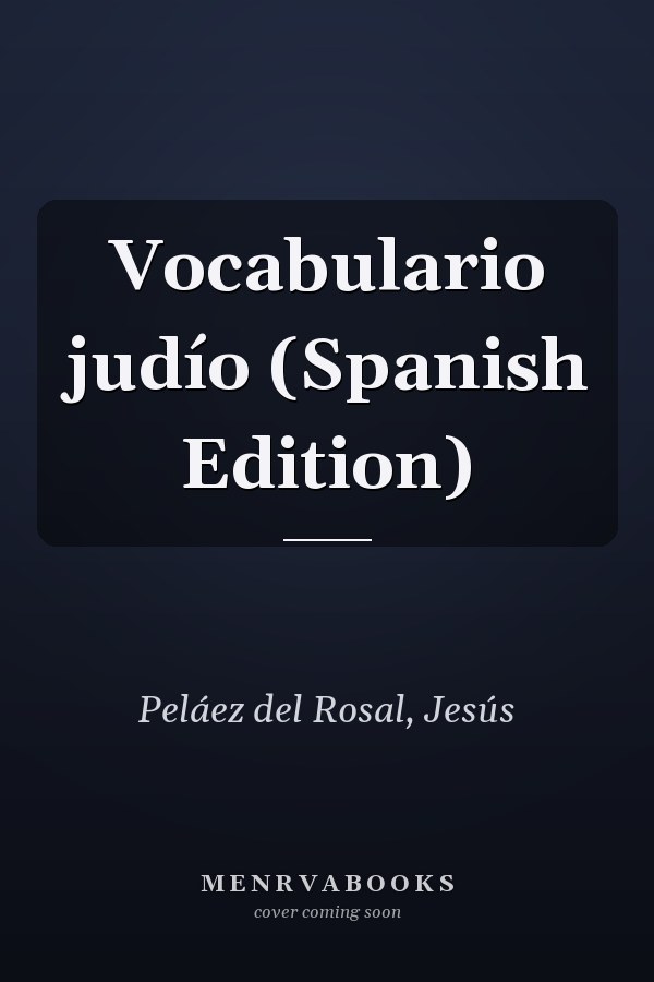 Vocabulario judío (Spanish Edition)
