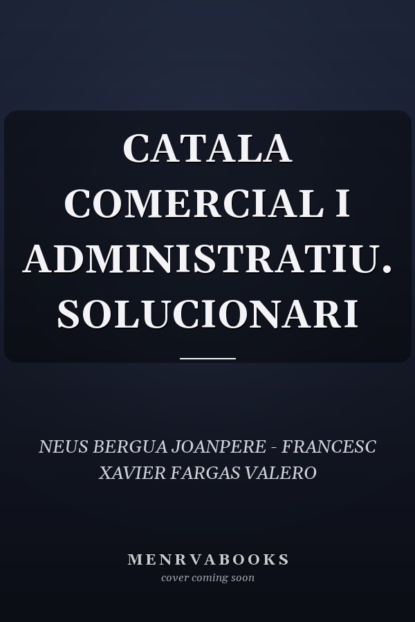 CATALA COMERCIAL I ADMINISTRATIU. SOLUCIONARI