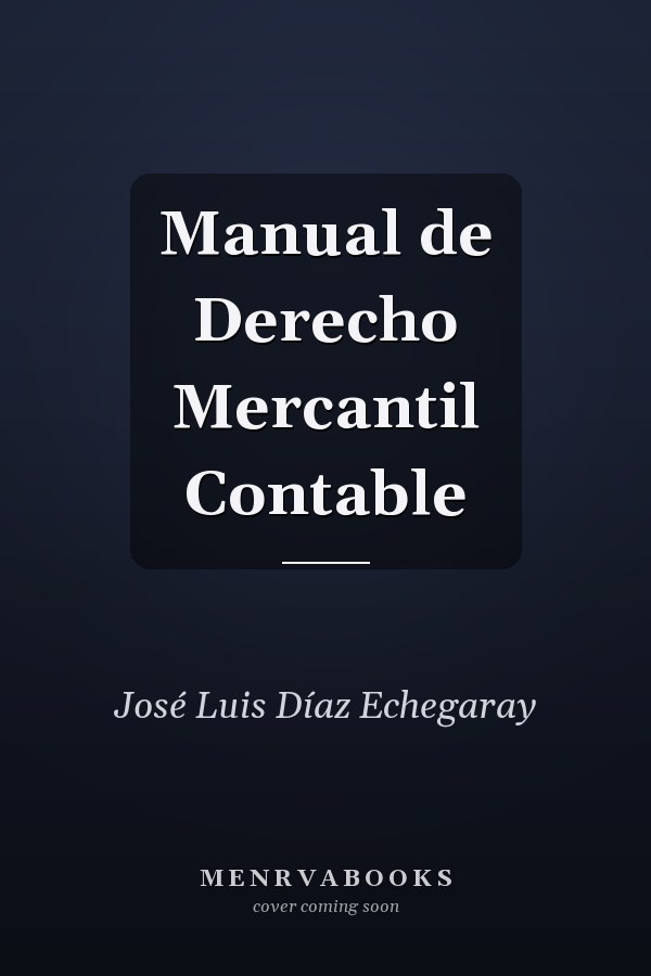 Manual de Derecho Mercantil Contable