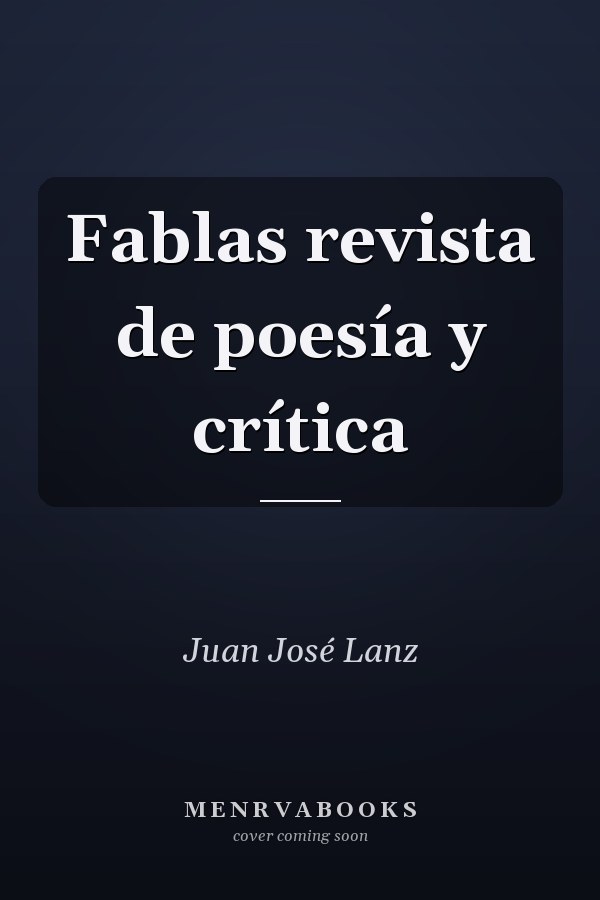Fablas revista de poesía y crítica