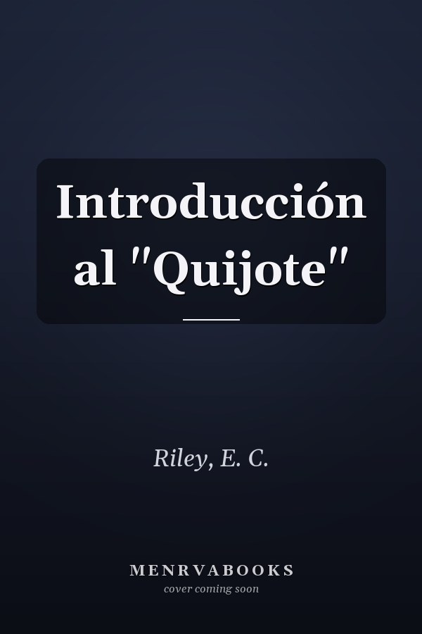 Introducción al "Quijote"