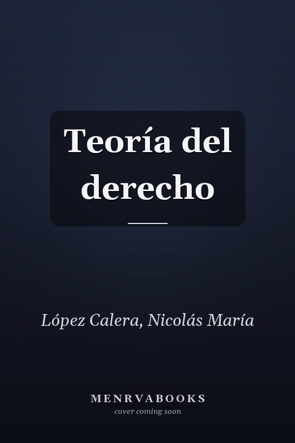 Teoría del derecho