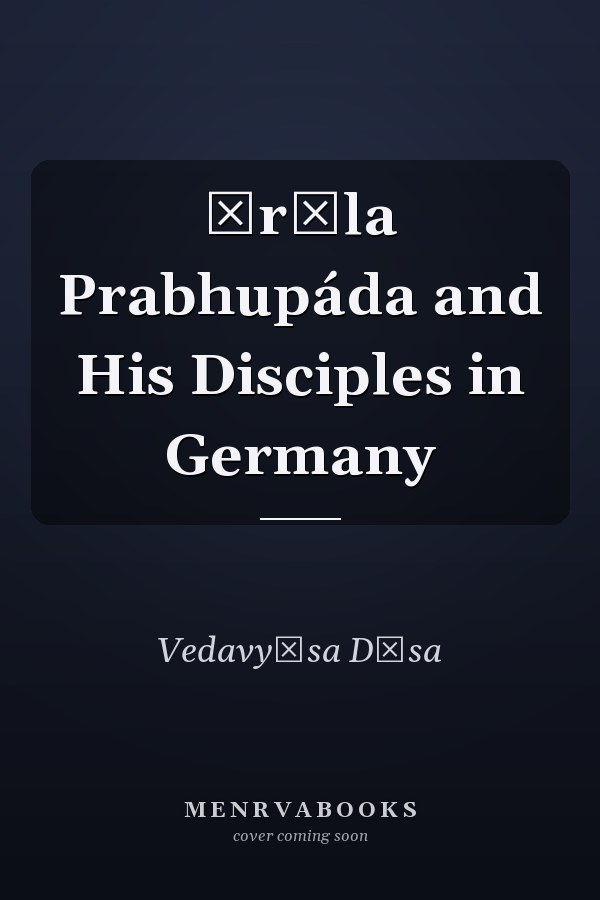 Śrīla Prabhupáda and His Disciples in Germany