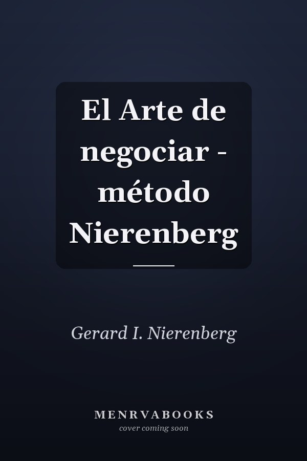 El Arte de negociar - método Nierenberg