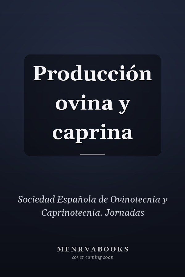 Producción ovina y caprina