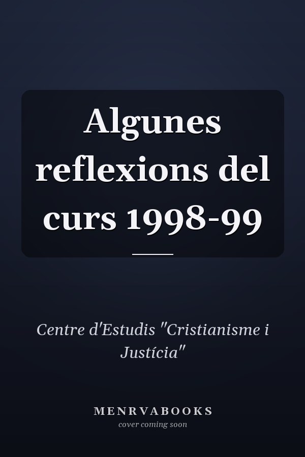 Algunes reflexions del curs 1998-99