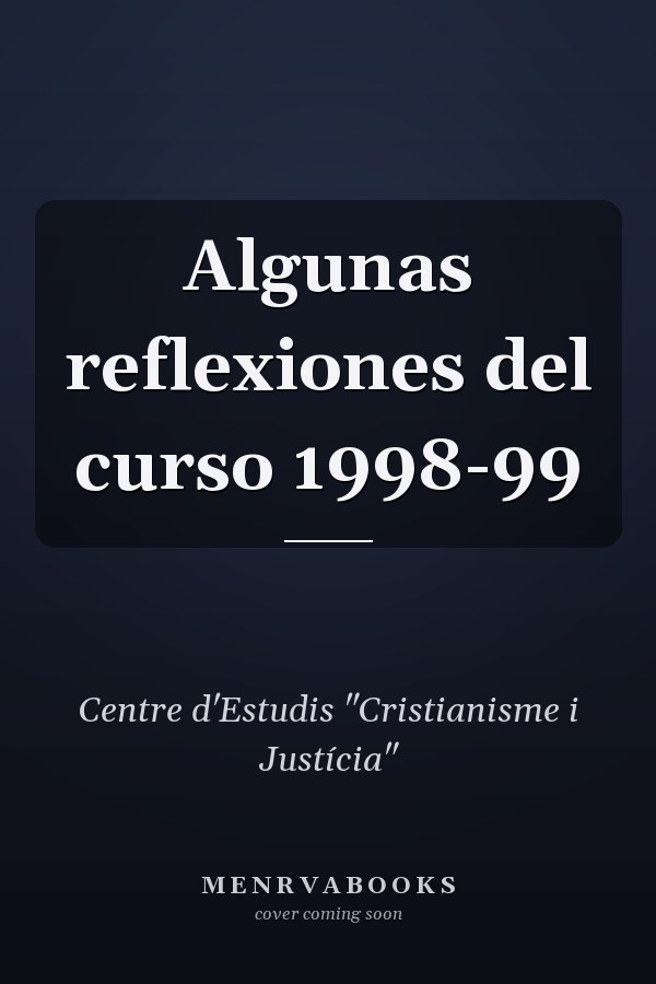 Algunas reflexiones del curso 1998-99
