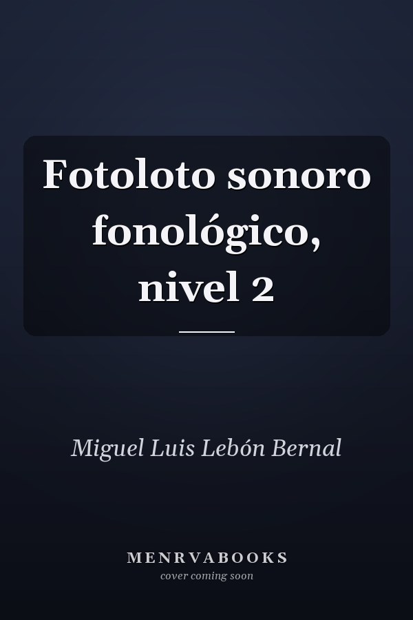 Fotoloto sonoro fonológico, nivel 2