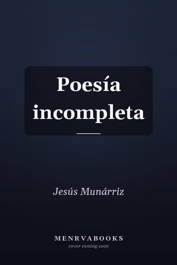 Poesía incompleta