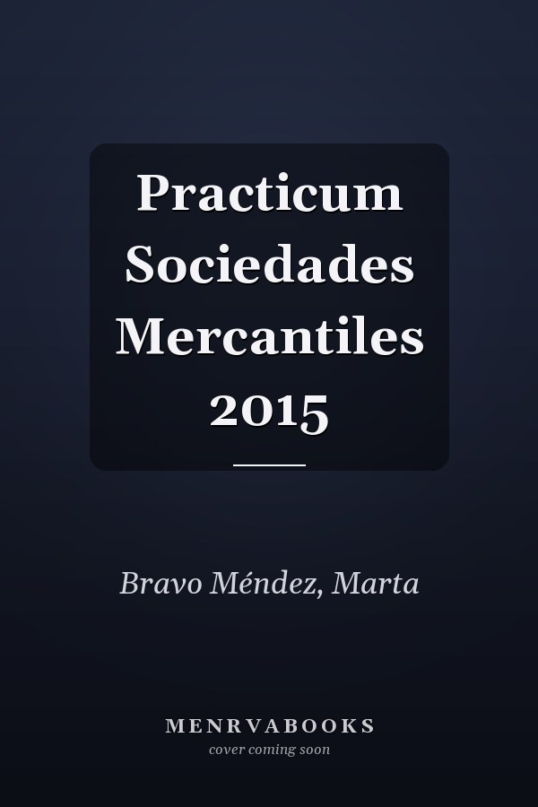 Practicum Sociedades Mercantiles 2015
