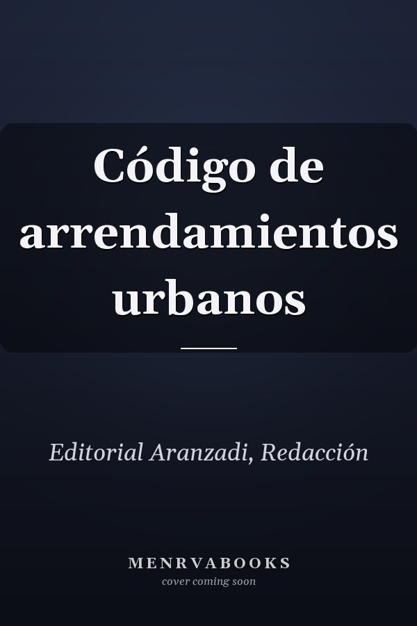 Código de arrendamientos urbanos