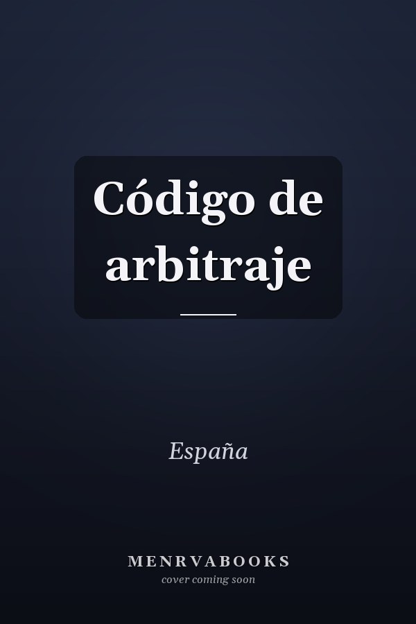 Código de arbitraje