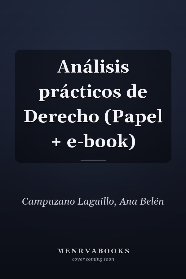 Análisis prácticos de Derecho (Papel + e-book)