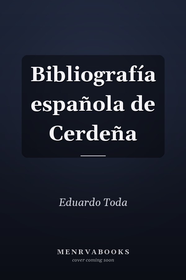 Bibliografía española de Cerdeña