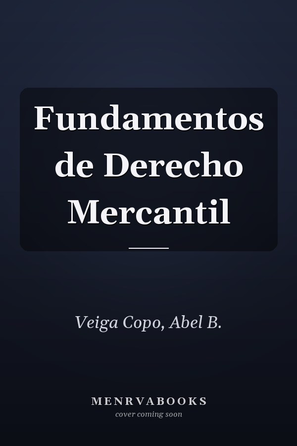 Fundamentos de Derecho Mercantil