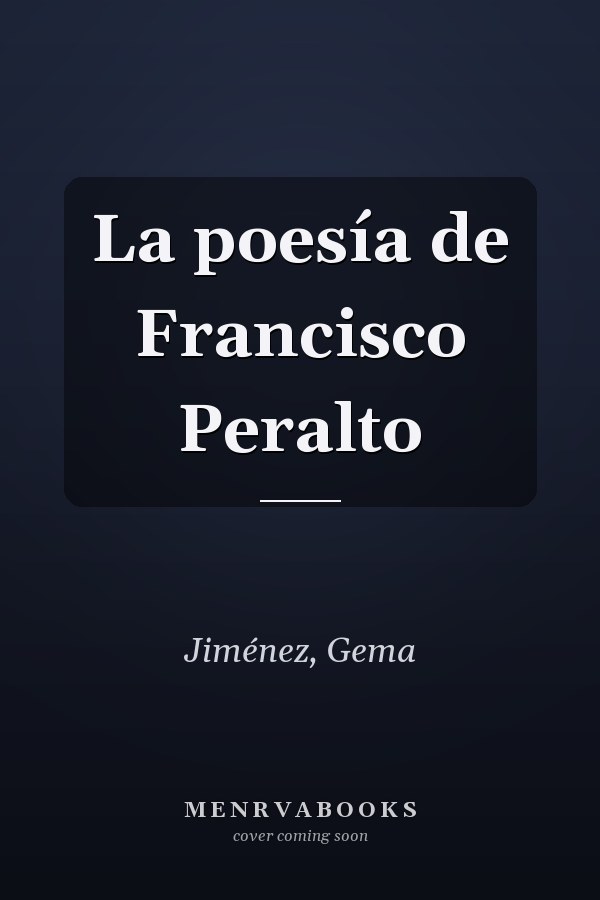 La poesía de Francisco Peralto
