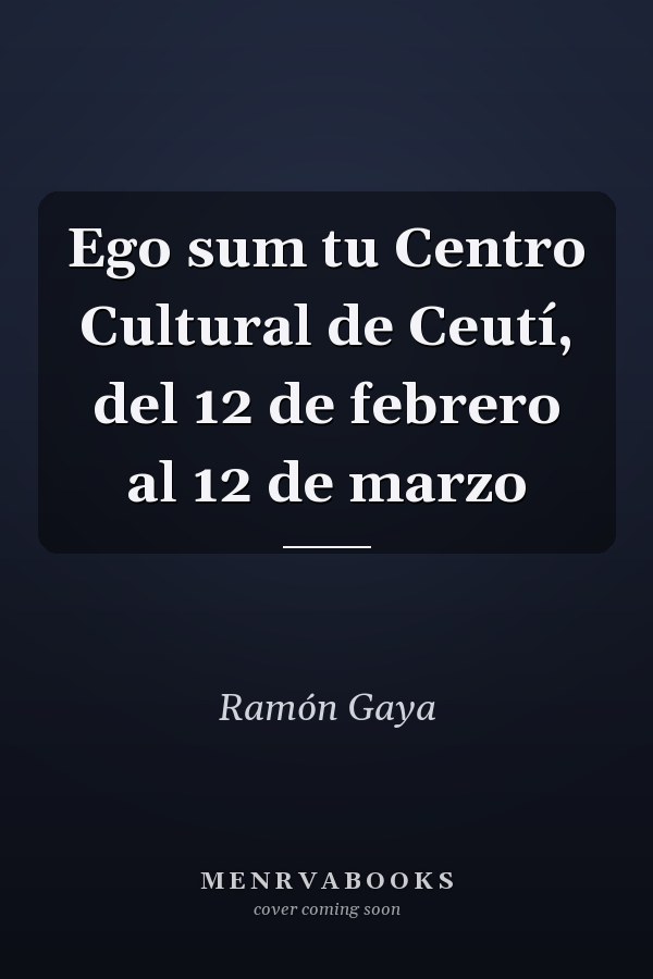 Ego sum tu Centro Cultural de Ceutí, del 12 de febrero al 12 de marzo