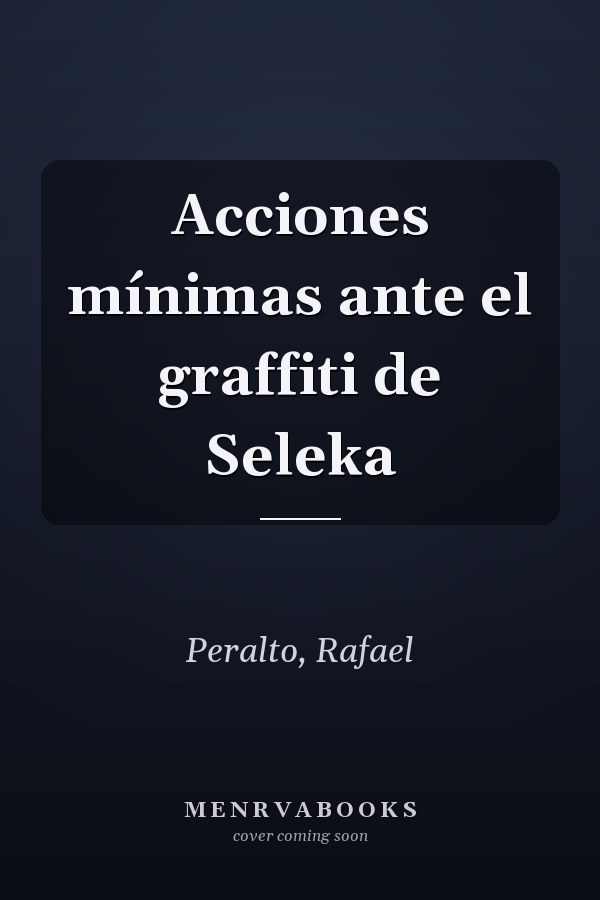 Acciones mínimas ante el graffiti de Seleka