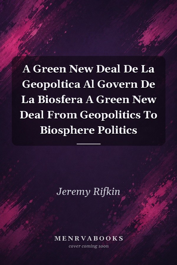 A Green New Deal De La Geopoltica Al Govern De La Biosfera A Green New Deal From Geopolitics To Biosphere Politics